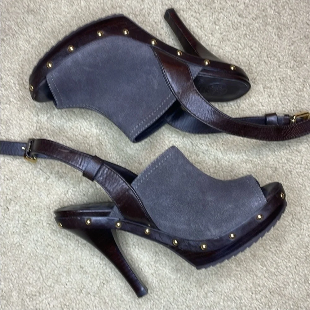 Tory Burch debuts the Bilson sandal clog platform high heel